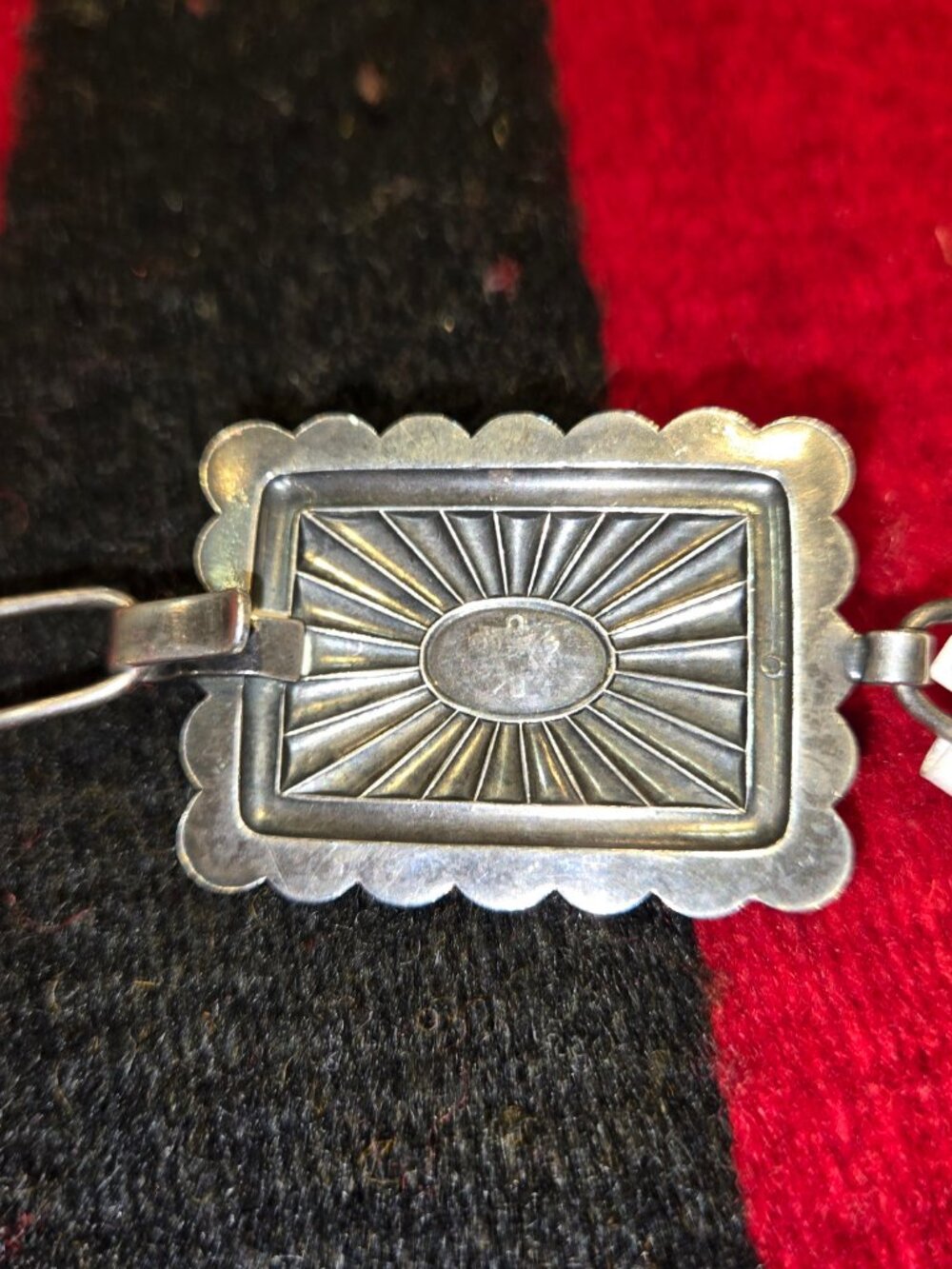 1960's Small Link Concho Belt from The Bell Trading Co. - Picture 6 of 6